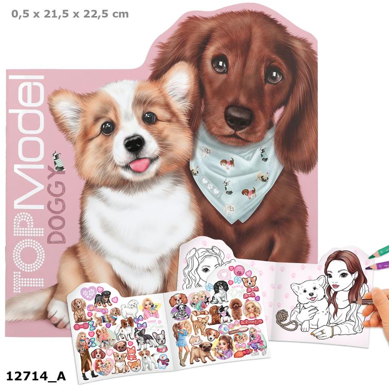 TOPModel Malebog Hunde KITTY and DOGGY