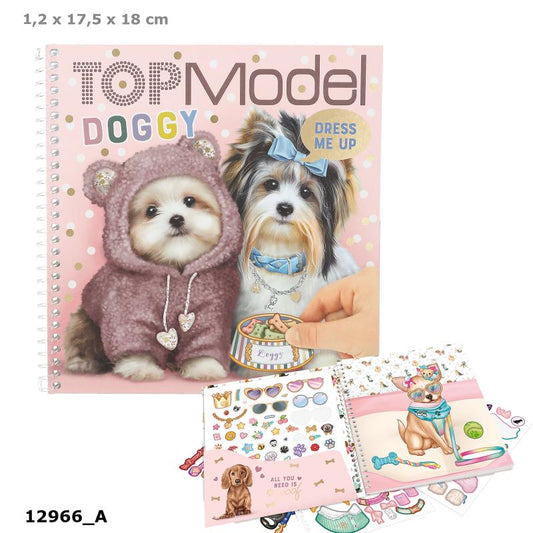 TOPModel Dress Me Up Stickerbog DOGGY