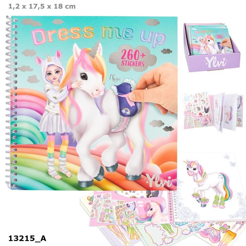 Ylvi dress me up stickersbog