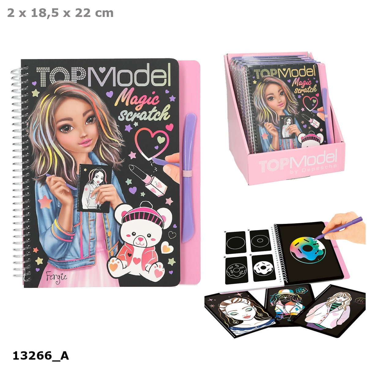 TOPModel Magic Scratch Bog