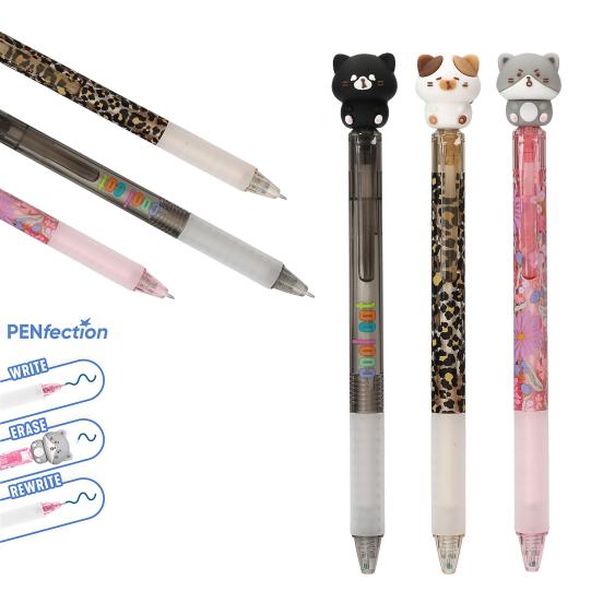 PENfection Gelpen med kattetop