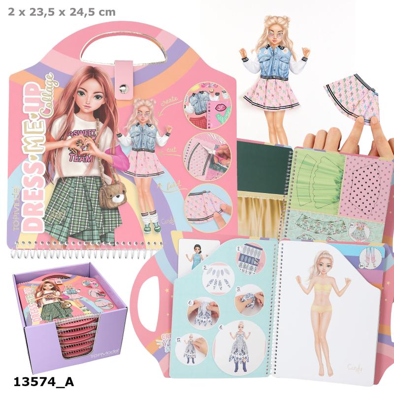 TOPModel Dress Me Up Collage bog