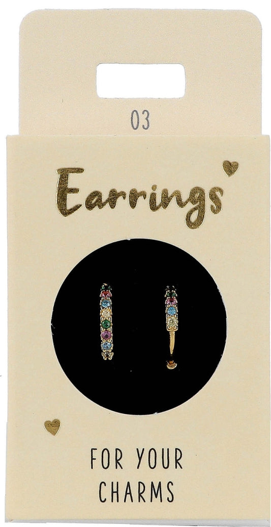 Øreringe i lille æske (Nickel free tested) 03