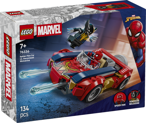 LEGO Marvel Spider-Man-bil mod venomiser 76336