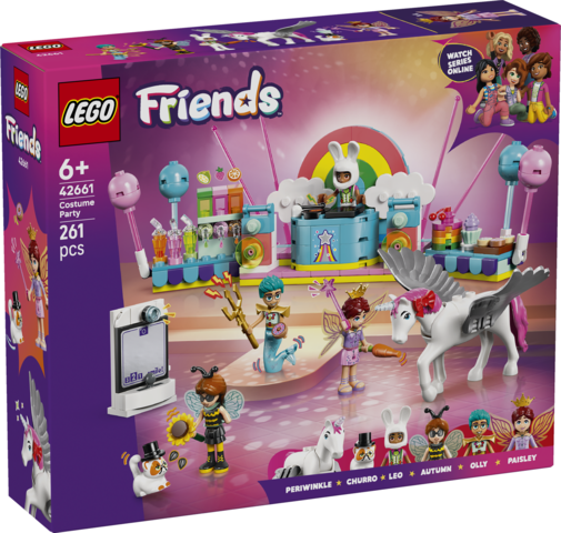 LEGO Friends Udklædningsfest med enhjørning og fe 42661