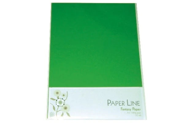 Karton 10 ark. Grøn