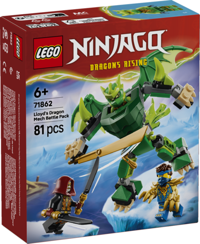 LEGO Lloyds drage-mech – kamppakke 71862