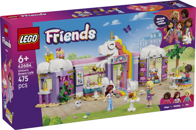 LEGO Friends Enhjørninge-drømmecafé 42684