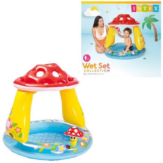 Intex baby pool formet som en svamp