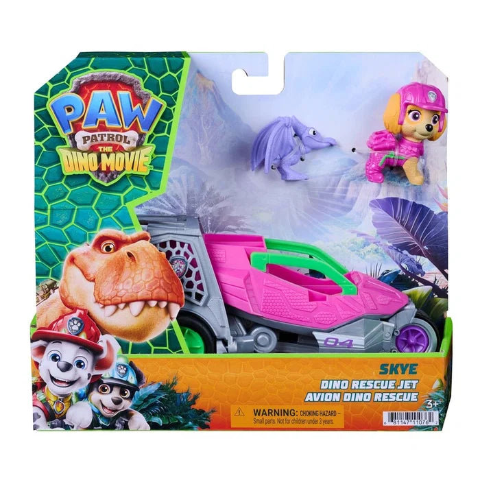 Paw Patrol Movie 3 Dino Theme Vehicle Skye