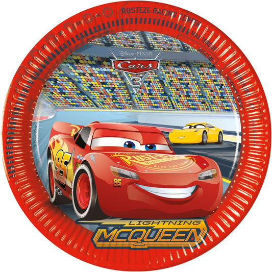 Disney Cars paptallerkner