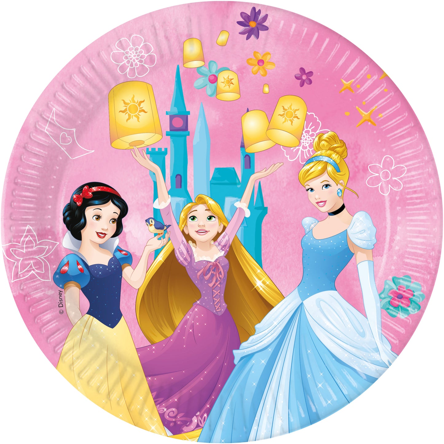 Paptallerkner Disney Prinsesserne