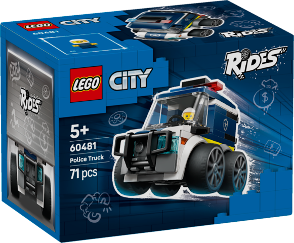 LEGO City Rides Politivogn 60481