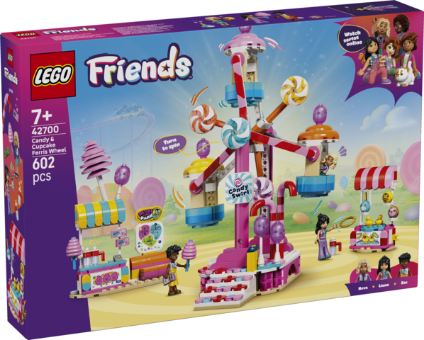 LEGO Slik- og cupcake-pariserhjul 42700