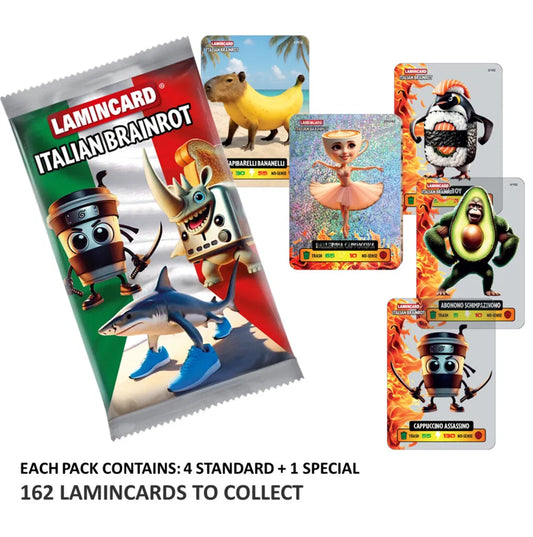 Brainrot Collectible Cards 5 Pack