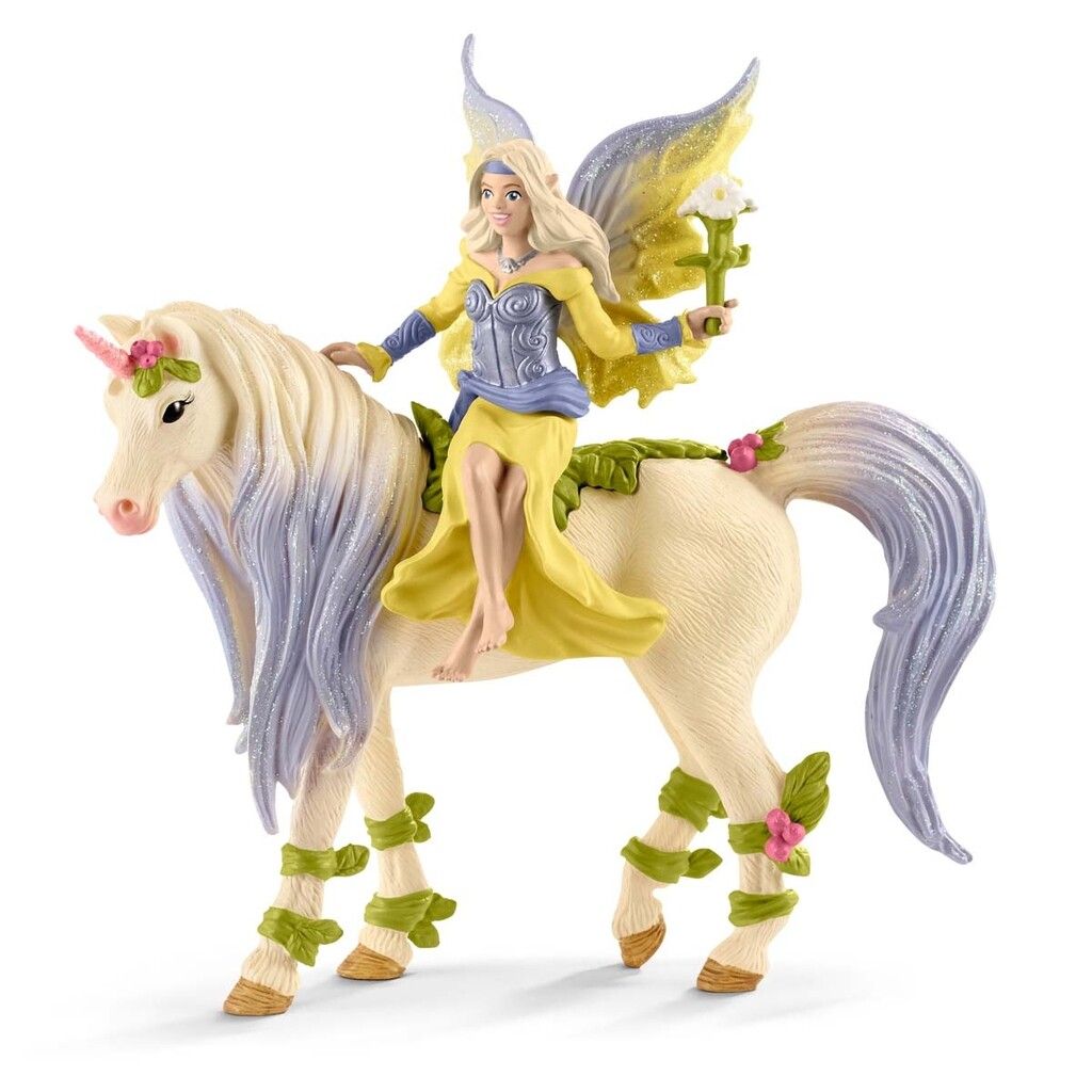Schleich Fairy Sera med blomstrende enhjørning 70565
