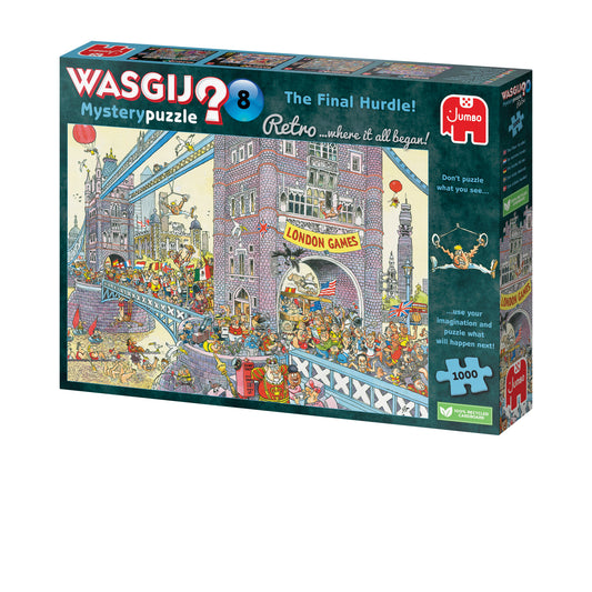 Puzzle Wasgij Retro Mystery London Games 8 1000 Brikker