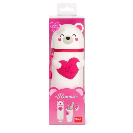 Penalhus af silikone, Kawaii, Polar bear