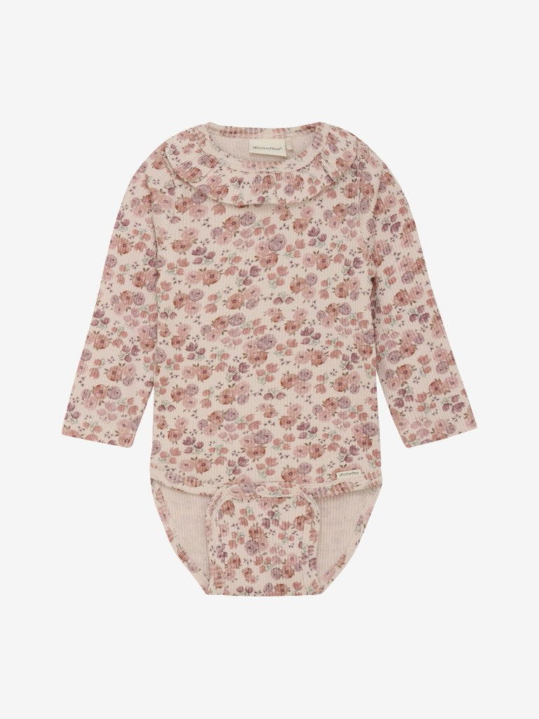 Minymo body med blomster 56 cm