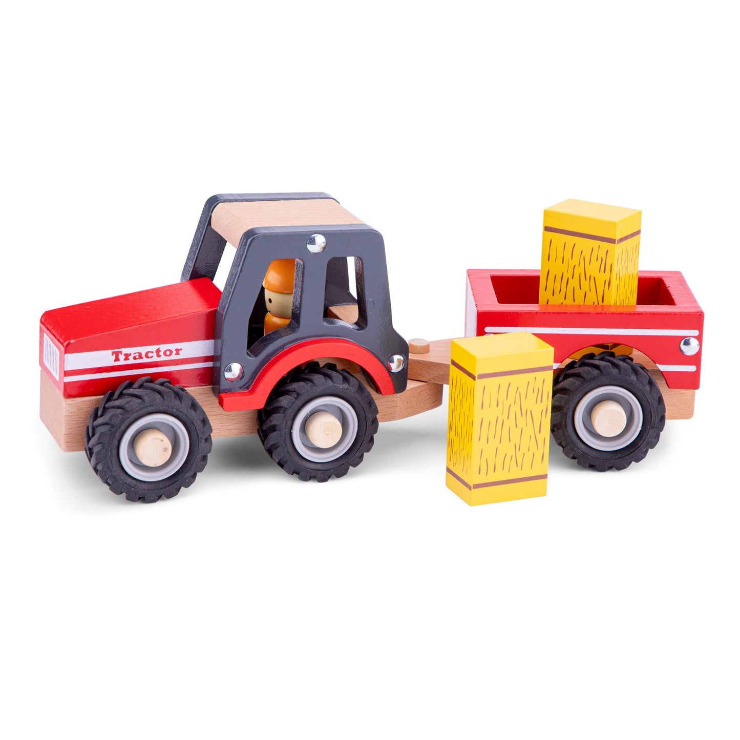 New Classic Toys Traktor med anhænger