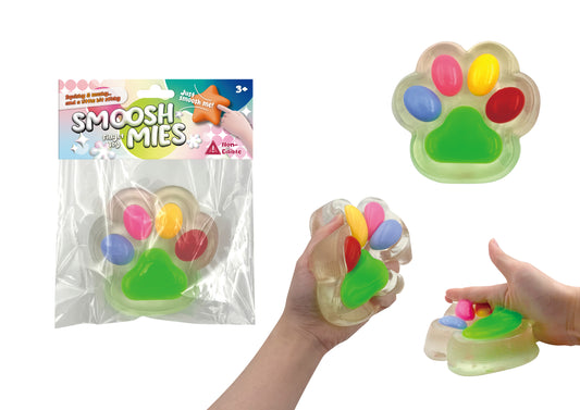 🐾 Sticky Cat Paw – Colorful/Transparent 🐾