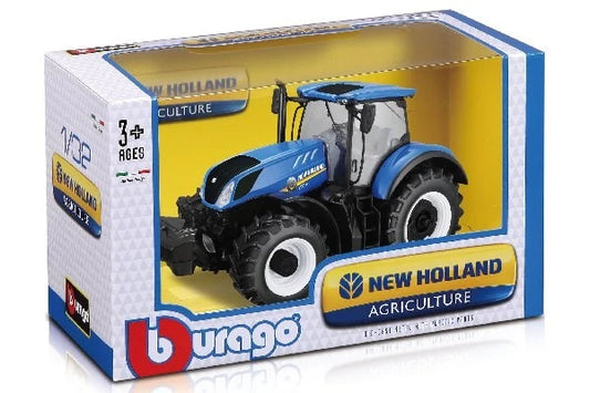 Bburago TRAKTOR 1:32 NEW HOLLAND T7.315 BLÅ
