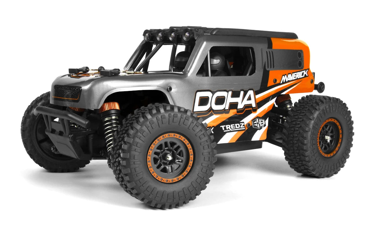 Maverick RC Maverick Doha 1/20 4WD Electric Truck - Orange