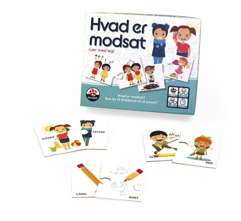 DANSPIL Hvad er modsat (DK)