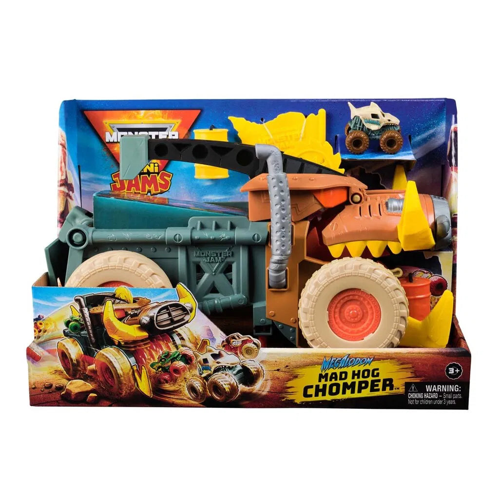 Monster Jam Mini Mad Hog Sweeper Legesæt