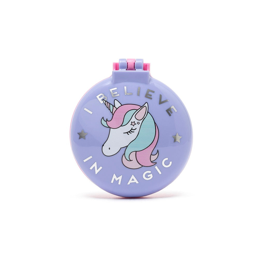 Unicorn hårbørste med spejl