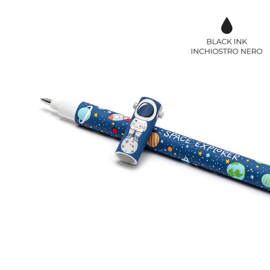 Erasable gel pen, Astronaut, sort