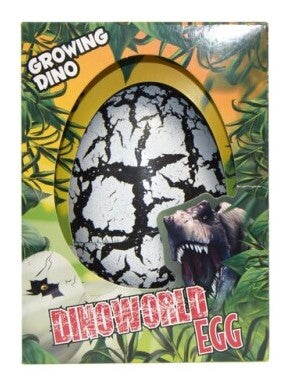 Æg med Voksende Dinosaur 11 cm