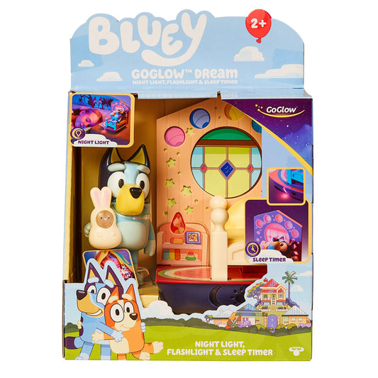 Bluey 3 i 1 Natlampe, lygte og sovetræner