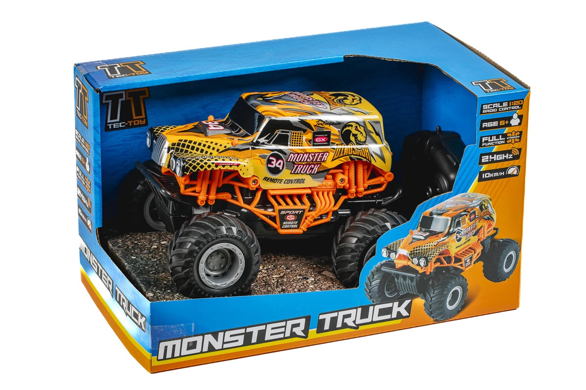 TEC-TOY Monster Truck R/C 1:20 2,4GHz, orange