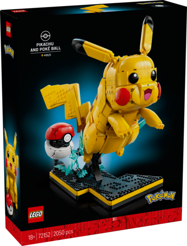 LEGO Pokémon Pikachu og Poké Ball 72152