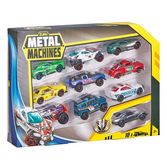 Metal Machines Sæt 10 Stk.
