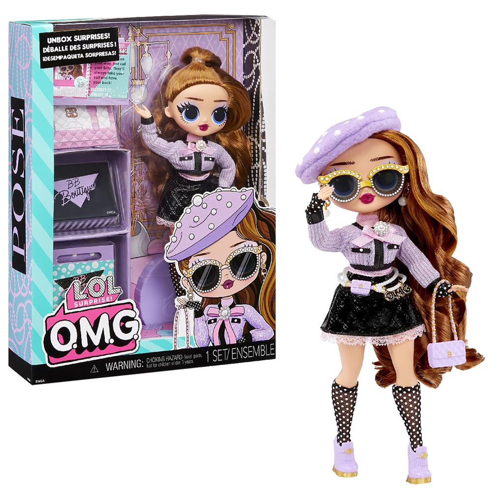 LOL Surprise OMG Pose modedukke med overraskelser 25 cm