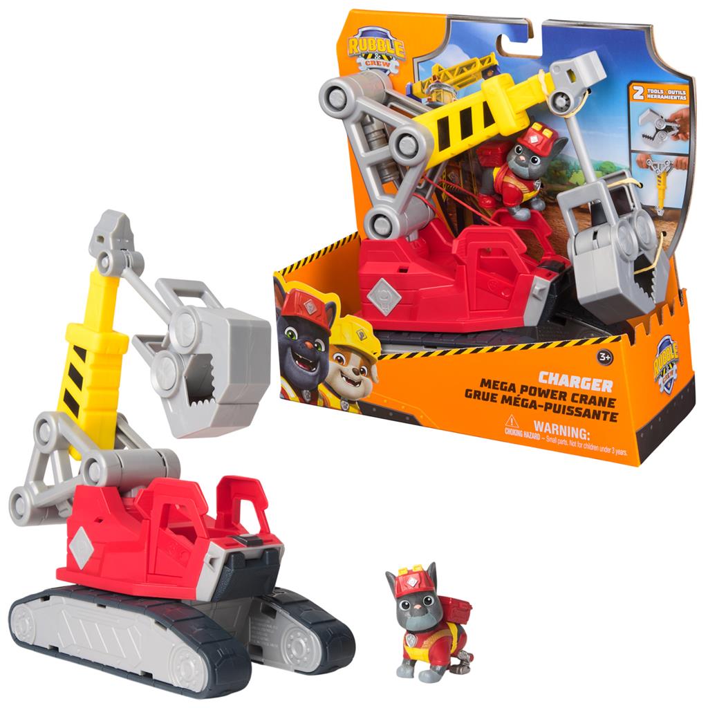 Paw Patrol Rubble og Crew Charger Værktøjskøretøj