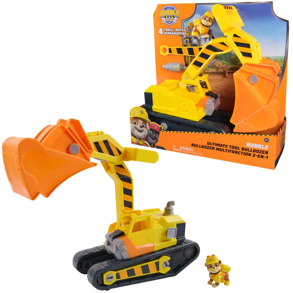 Paw Patrol Rubble og Crew Rubble Deluxe Køretøj