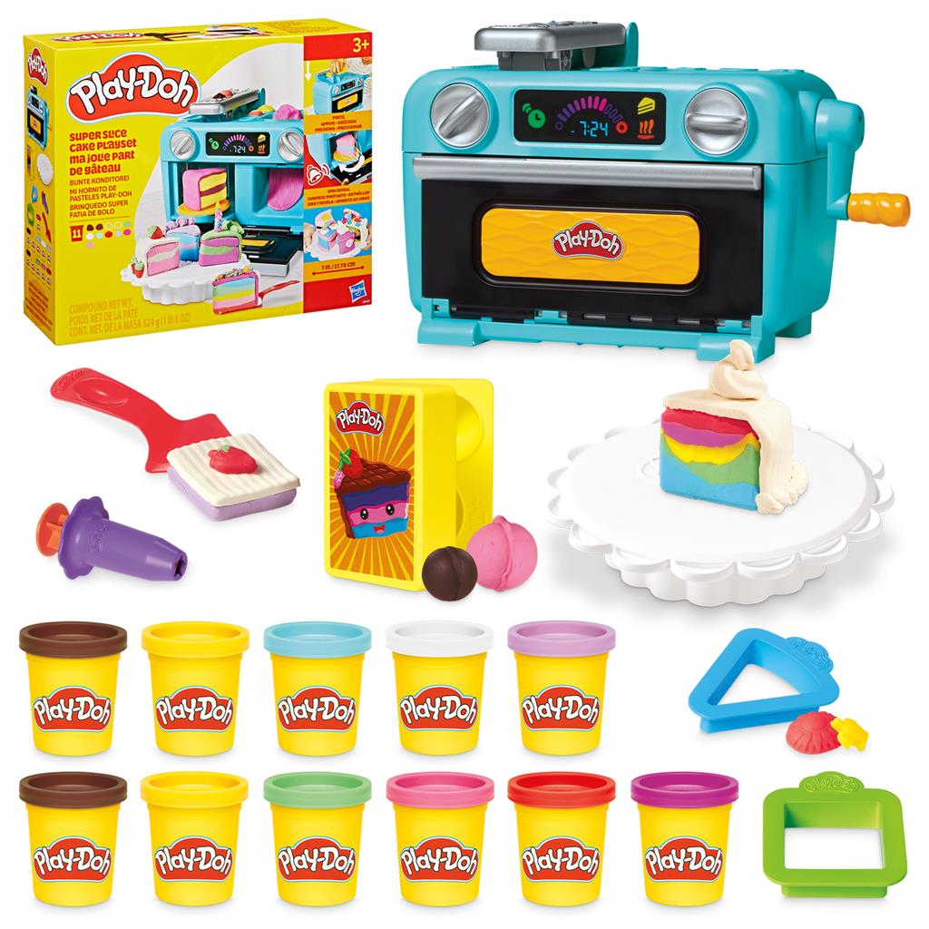 Play-Doh Super Slice Kagelegsæt