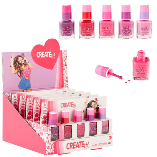 Create It! Neglelakfarve 5-pak