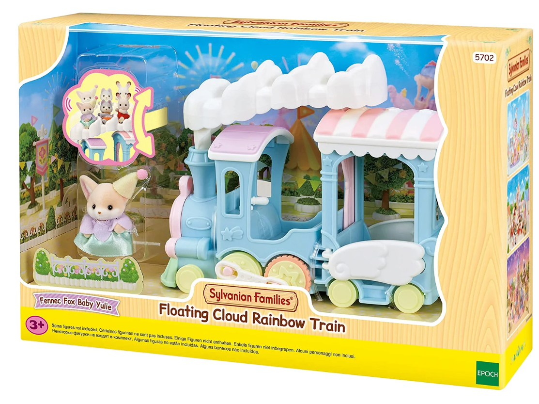 Sylvanian Families Floating Cloud Rainbow Train Toys 5702