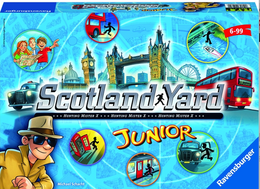 Scotland Yard Junior Find mystiske Mister X