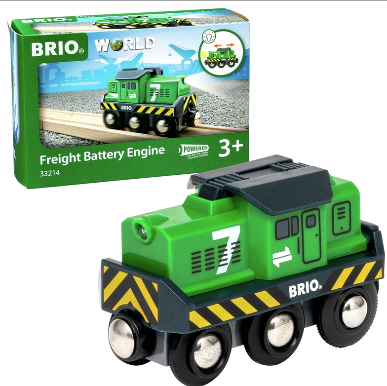 Brio Fragtlokomotiv, batteridrevet 33214