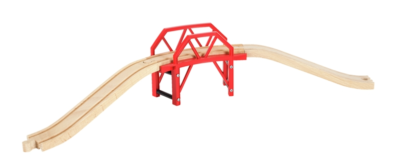 Brio bro med opfartsskinner 33699