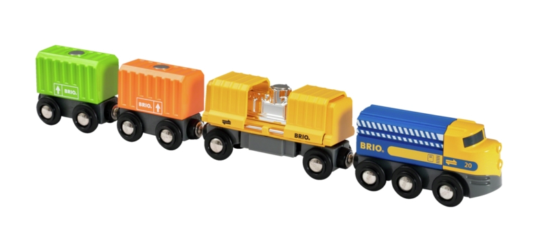 Brio godstog med tre vogne 33982