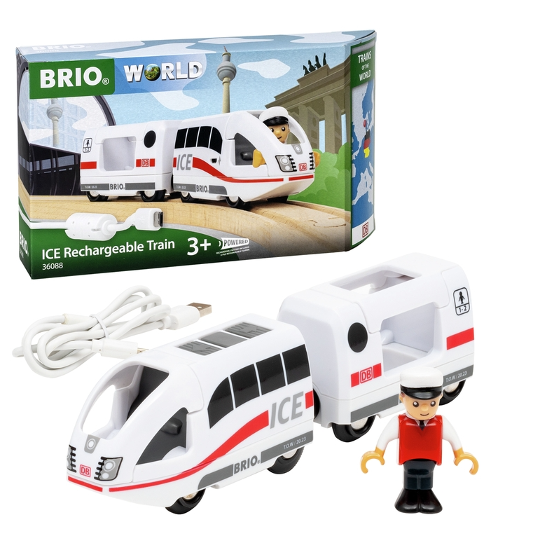 Brio ICE Tog genopladelig 36088
