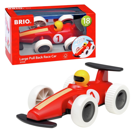 BRIO Large Pull Back Race Car 30308