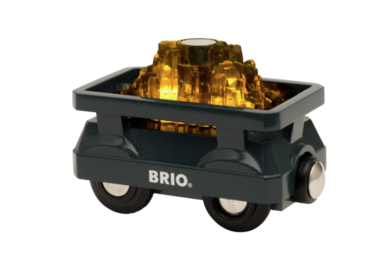 BRIO Guldvogn med lys 33896