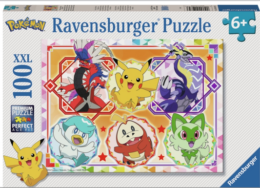Ravenburger Puslespil Pokémon 100 Brikker